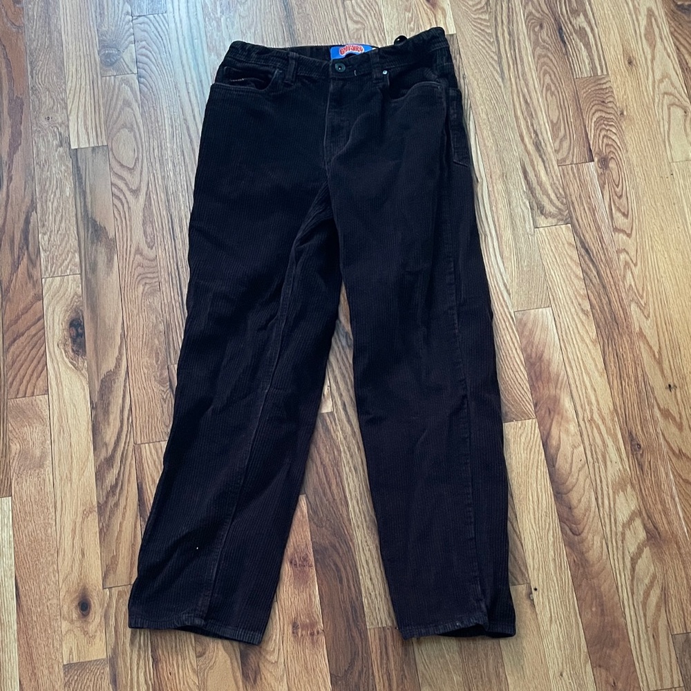 Boys Chocolate Brown Corduroy Pants by Empyre